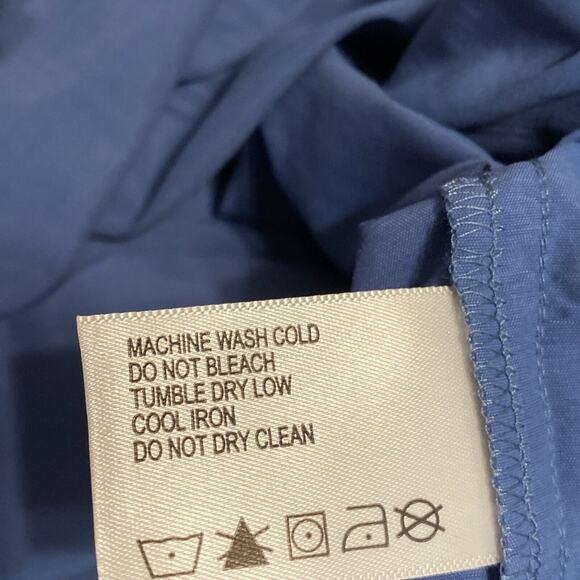 Orvis Shirt Men Medium Blue Fishing Outdoors Vented Button Up Long Sleeve - Picture 10 of 10